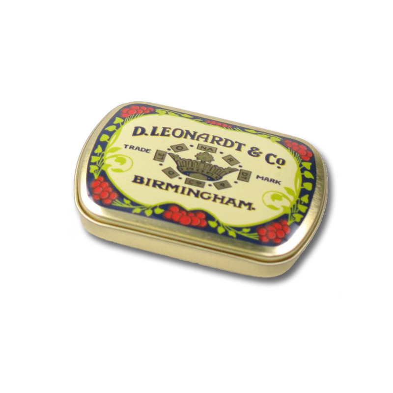 Metalowe pudełko na stalówki