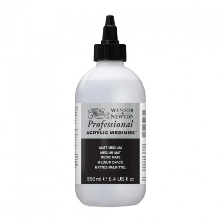Winsor&Newton artists acrylic medium acrylic matte 250ml