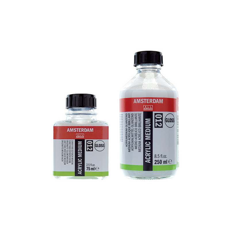 Talens amsterdam acrylic thinner with gloss 012