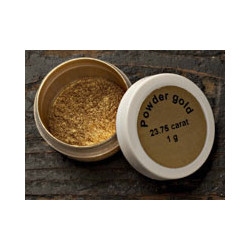 Gold powder 23.75 Carat 1g - szal art - sklep plastyczny