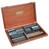Koh-i-noor gioconda 8895 zestaw kredek w drewnianej kasecie