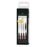 Faber-Castell pitt sepia set of 4 markers - szal art - sklep plastyczn