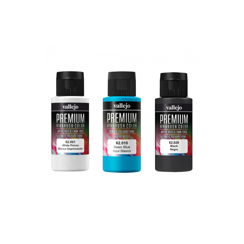 Vallejo premium rc-color farby wodne 60ml - sklep plastyczny - szał dl