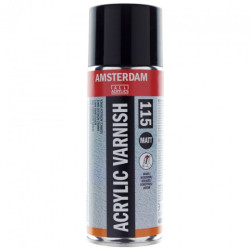 Talens amsterdam werniks matowy nr 115 spray 400ml - sklep plastyczny