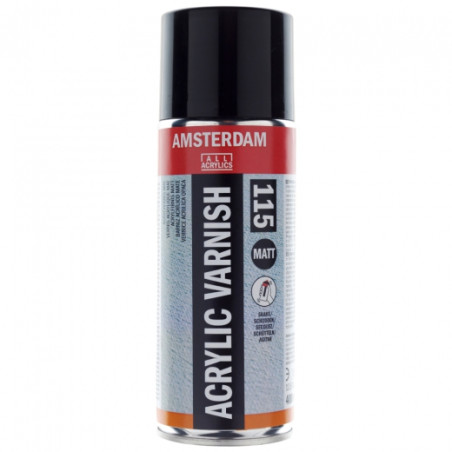 Talens amsterdam werniks matowy nr 115 spray 400ml - sklep plastyczny