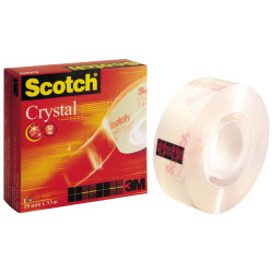 Scotch Crystal 600 tape 19mm x 33m - szal art - sklep plastyczny
