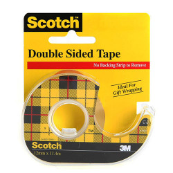 Scotch taśma dwustronnie klejąca 136D-EEME 12mm x 6,3m - sklep plastyc