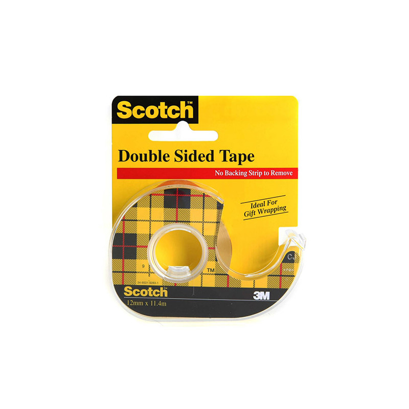 Scotch tape double-sided 136D-EEME 12mm x 6.3m - szal art - sklep plas