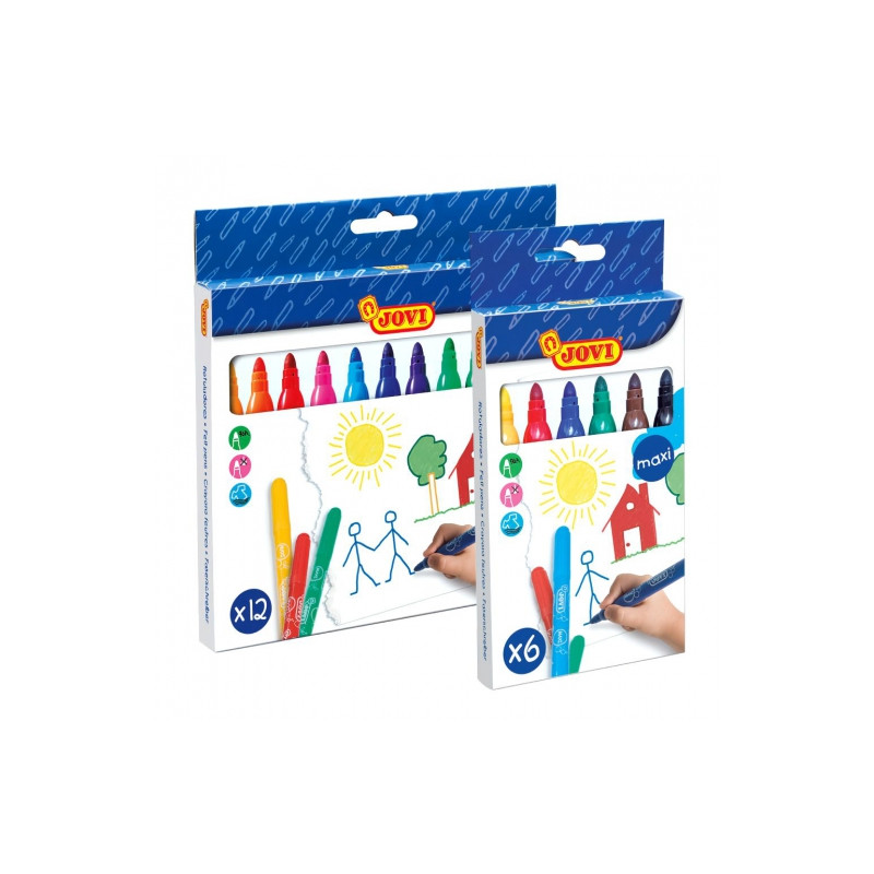 Jovi maxi markers for children - szal art - sklep plastyczny