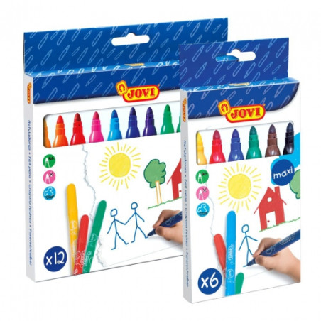 Jovi maxi markers for children - szal art - sklep plastyczny