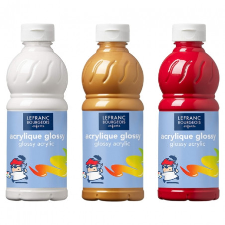 Lefranc&Bourgeois glossy acrylic paints 500ml