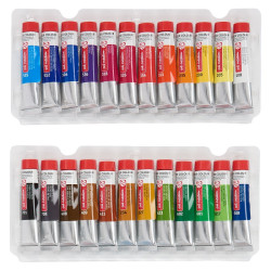 Talens artcreation zestaw farb akwarelowych 24x12ml - sklep plastyczny