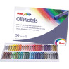 Oil Pastels 49 colors Pentel SZAŁ DLA PLASTYKÓW - Profesjonalny Sklep 