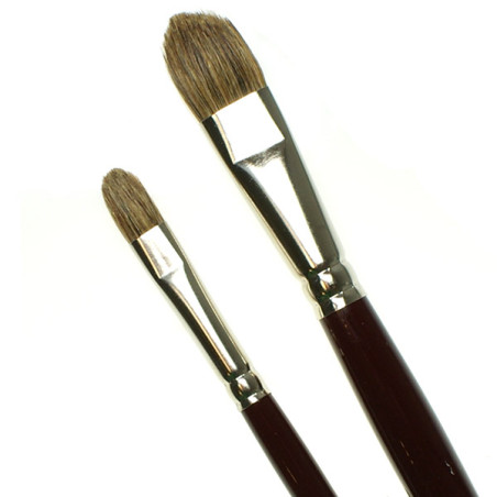 Kolibri pędzle naturalne filbert seria 1755