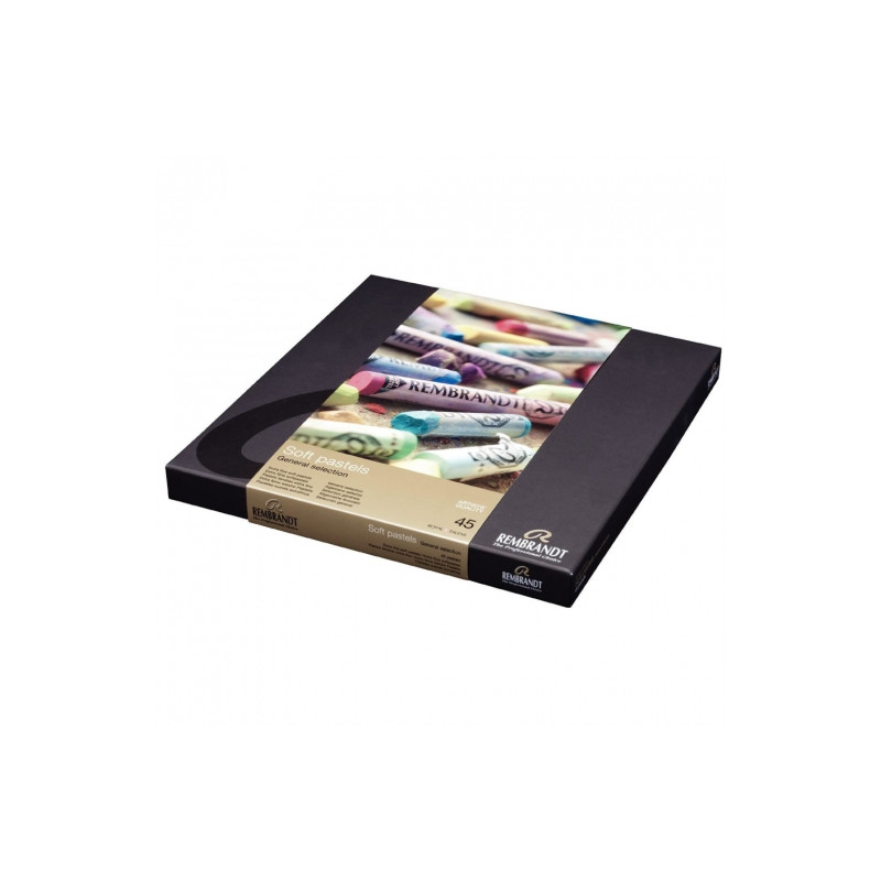 Talens rembrandt general selection zestaw pasteli suchych 45 szt - skl