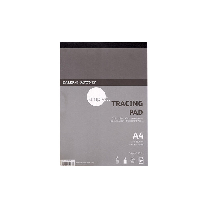 Daler Rowney simply tracing pad blok kalki kreślarskiej 40ark 60g - sk