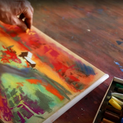 Sennelier landscape dry pastels colours 48 colours