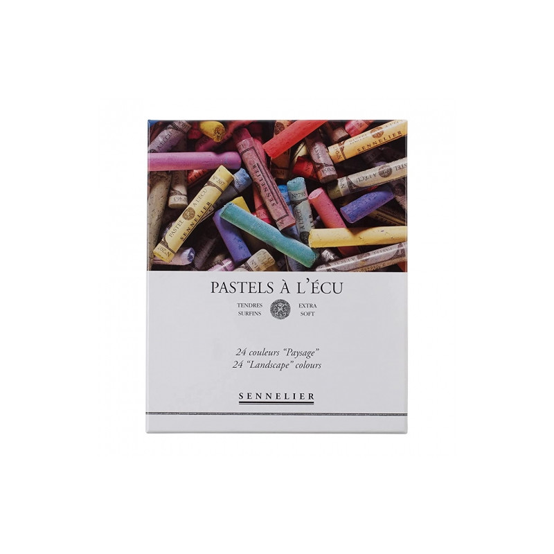 Sennelier landscape dry pastels set 24 colours