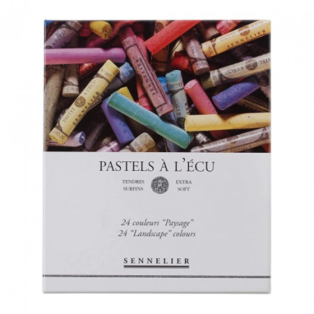 Sennelier landscape dry pastels set 24 colours
