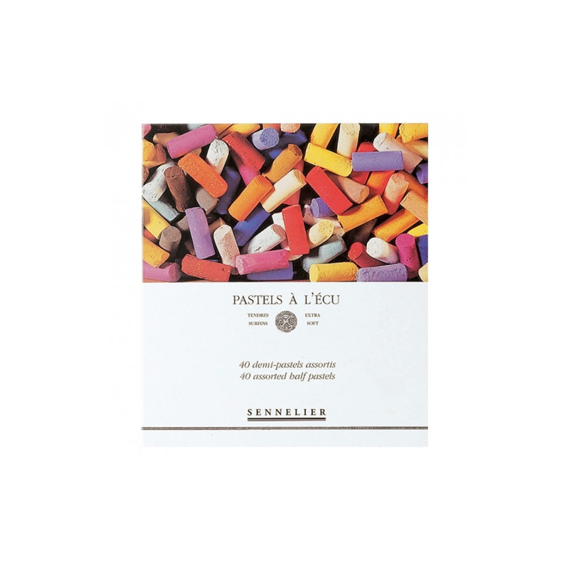 Sennelier soft half pastel set of 40 colors