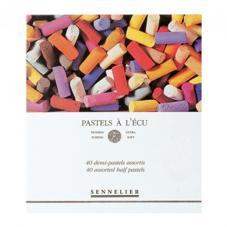 Sennelier soft half pastel set of 40 colors