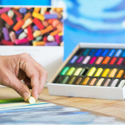 Sennelier soft half pastel set of 40 colors