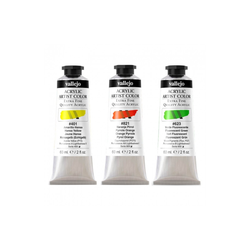 Vallejo Acrylic Artist Color acrylic paint - 60ml - sklep plastyczny -