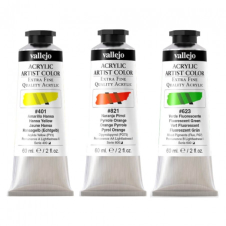Vallejo Acrylic Artist Color acrylic paint - 60ml - sklep plastyczny -