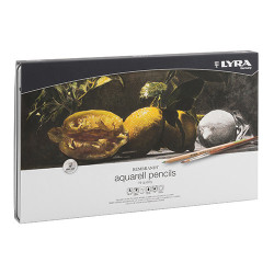 Lyra rembrandt aquarell set of 72 watercolor pencils met.pack - szal a