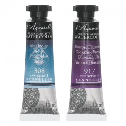 Sennelier l'aquarelle akwarele w tubkach 10ml - sklep plastyczny - sza