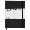 Notatnik LEUCHTTURM1917 medium A5 slim czarny gładki - sklep plastyczn