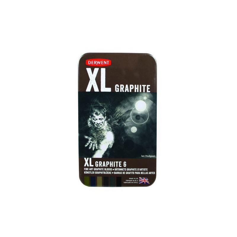 Derwent set of 6 XL graphites - art store - a craze for artists