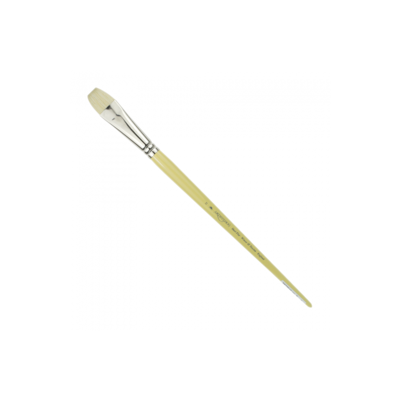 Winsor&Newton pędzle artists hog seria short flat - sklep plastyczny -