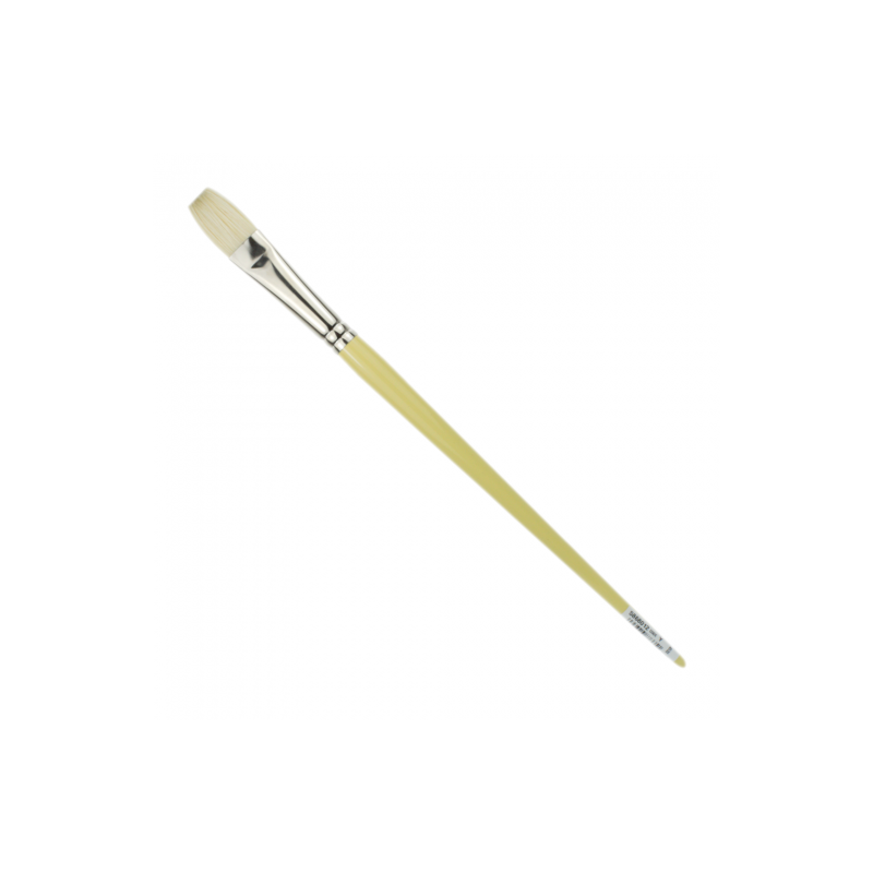 Winsor&Newton pędzle artists hog seria long flat - sklep plastyczny -