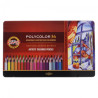 Koh-i-noor polycolor set of 36 artistic colored pencils metal pack