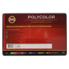 Koh-i-noor polycolor set of 36 artistic colored pencils metal pack