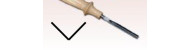Sculptured chisel shaped 235mm