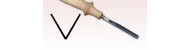 Sculptured chisel shaped 235mm