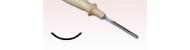 Sculptured chisel shaped 235mm