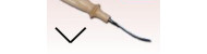 Sculptured chisel shaped 235mm