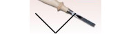 Sculptured chisel shaped 235mm