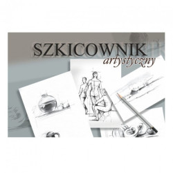 Szkicownik artystyczny 120g 100 arkuszy - sklep plastyczny - szał dla