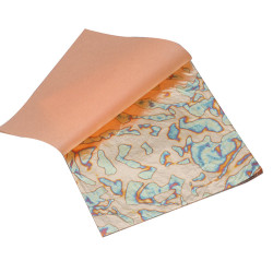 Schlagmatal spotted in 2 colors 14x14cm - 25 flakes - plasty store