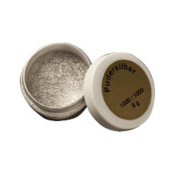 Silver in powder in a pack of 5 grams - szal art - sklep plastyczny