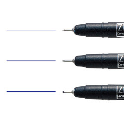 Kuretake mangaka violet set of 3 markers - szal art - sklep plastyczny