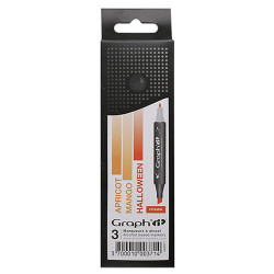 Graphit vitamin zestaw 3 markerów - sklep plastyczny - szał dla plasty