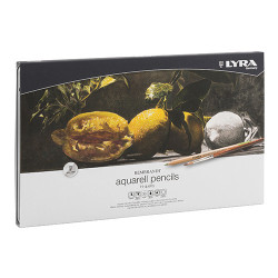 Lyra rembrandt aquarell set of 36 watercolor pencils met.pack - szal a