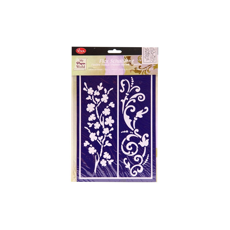 Viva Decor Flexible Stencils - szal art - sklep plastyczny