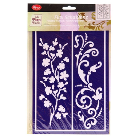 Viva Decor Flexible Stencils - szal art - sklep plastyczny