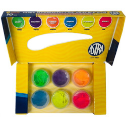 Astra set of 6 fluorescent inks 10ml